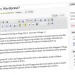 Egen blogg ved hjelp av WordPress?